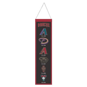 Arizona Diamondbacks Banner Wool 8×32 Heritage Evolution Design