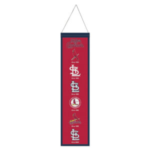 St. Louis Cardinals Banner Wool 8×32 Heritage Evolution Design