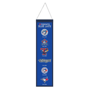 Toronto Blue Jays Banner Wool 8×32 Heritage Evolution Design – Special Order