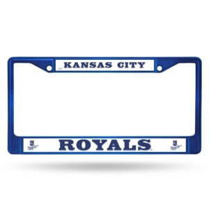Kansas City Royals License Plate Frame Metal Blue