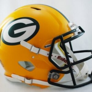 Green Bay Packers Helmet Riddell Authentic Full Size Speed Style