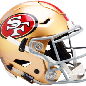San Francisco 49ers Helmet Riddell Authentic Full Size SpeedFlex Style