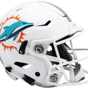 Miami Dolphins Helmet Riddell Authentic Full Size SpeedFlex Style