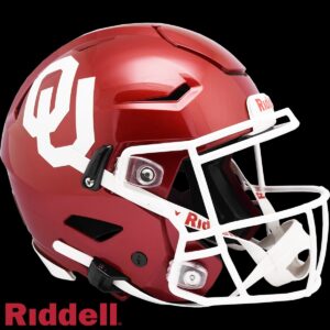 Oklahoma Sooners Helmet Riddell Authentic Full Size SpeedFlex Style – Special Order