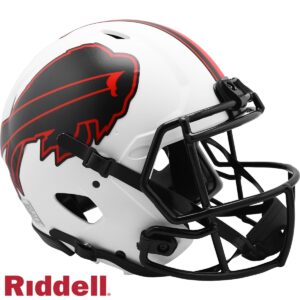 Buffalo Bills Helmet Riddell Authentic Full Size Speed Style Lunar Eclipse Alternate
