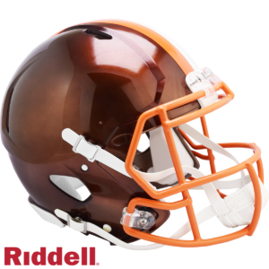 Cleveland Browns Helmet Riddell Authentic Full Size Speed Style FLASH Alternate
