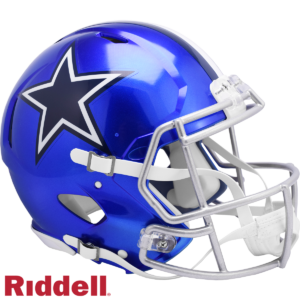 Dallas Cowboys Helmet Riddell Authentic Full Size Speed Style FLASH Alternate