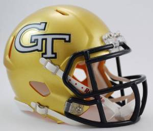 Georgia Tech Yellow Jackets Speed Mini Helmet – Special Order