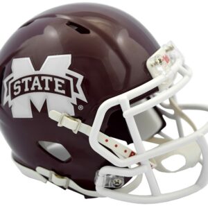 Mississippi State Bulldogs Helmet Riddell Replica Mini Speed Style
