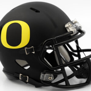 Oregon Ducks Helmet – Riddell Replica Mini – Speed Style – Matte Black – Special Order