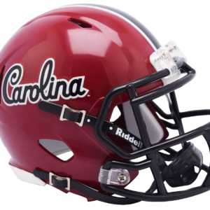South Carolina Gamecocks Helmet Riddell Replica Mini Speed Style Script Design – Special Order