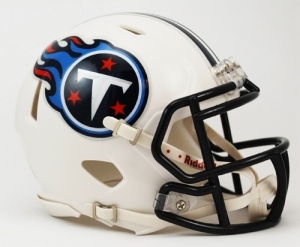 Tennessee Titans Helmet Riddell Replica Mini Speed Style 1999-2017 T/B