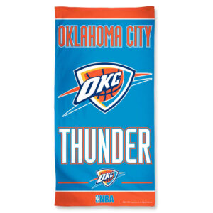 Oklahoma City Thunder Towel 30×60 Beach Style