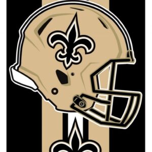 New Orleans Saints Towel 30×60 Beach Style