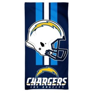 Los Angeles Chargers Towel 30×60 Beach Style