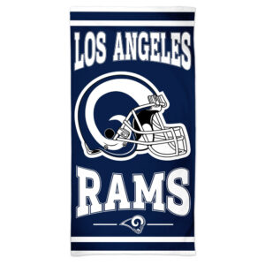 Los Angeles Rams Towel 30×60 Beach Style