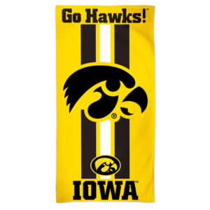 Iowa Hawkeyes Towel 30×60 Beach Style