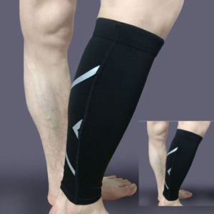 Color: Black, Size: XL-2pc, Quantity:  – Basketball Football Compression Leg Sleeve Calf Support High Elastic Running Legs Warmers Shin Guard Cycling Leg Warmers