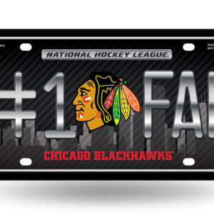 Chicago Blackhawks License Plate #1 Fan