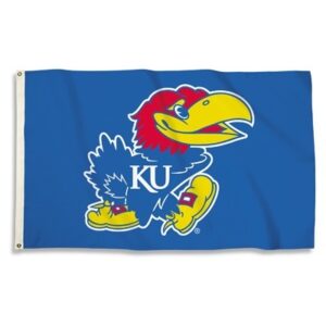 Kansas Jayhawks Flag 3×5