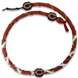 Chicago Bears Necklace Spiral Football CO