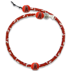 Los Angeles Angels Necklace Frozen Rope Team Color Baseball CO