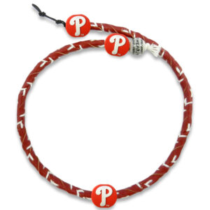 Philadelphia Phillies Necklace Frozen Rope Team Color Baseball CO