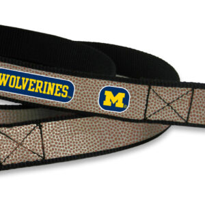 Michigan Wolverines Pet Leash Reflective Football Size Large CO
