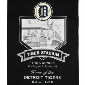 Detroit Tigers Banner 15×24 Wool Stadium Tiger Stadium