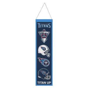 Tennessee Titans Banner Wool 8×32 Heritage Evolution Design