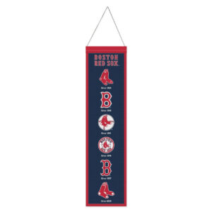 Boston Red Sox Banner Wool 8×32 Heritage Evolution Design