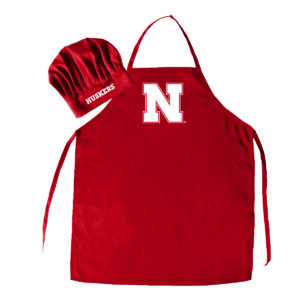 Nebraska Cornhuskers Apron and Chef Hat Set